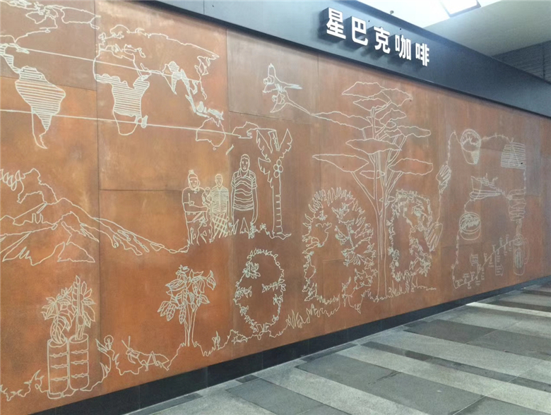 广东耐候钢幕墙